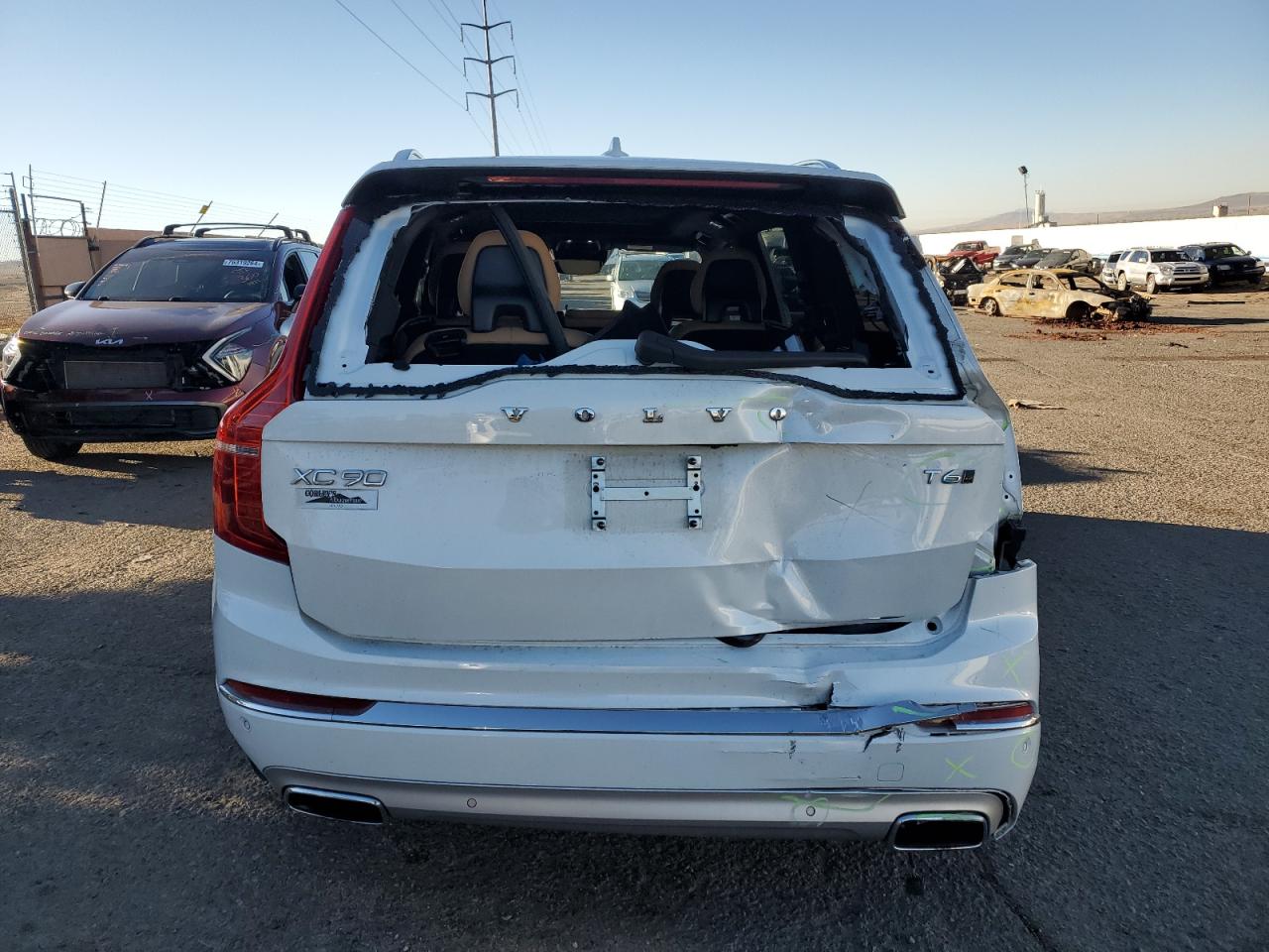 2021 Volvo Xc90 T6 Inscription VIN: YV4A22PL6M1692546 Lot: 77549944