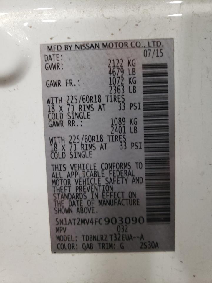 2015 Nissan Rogue - Image 15