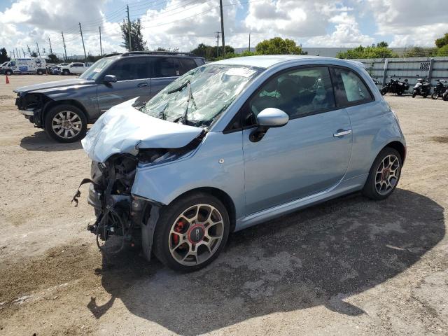  FIAT 500 2015 Granatowy