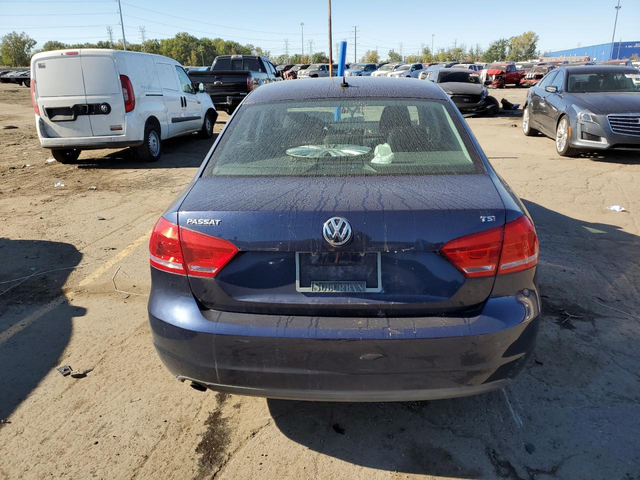 2014 Volkswagen Passat S VIN: 1VWAS7A34EC056834 Lot: 73518834