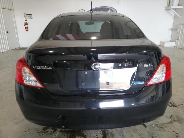  NISSAN VERSA 2012 Черный