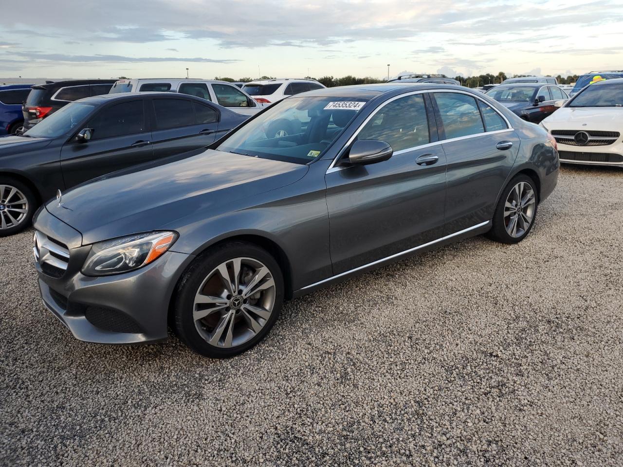 55SWF4KB3JU236321 2018 MERCEDES-BENZ C CLASS - Image 1