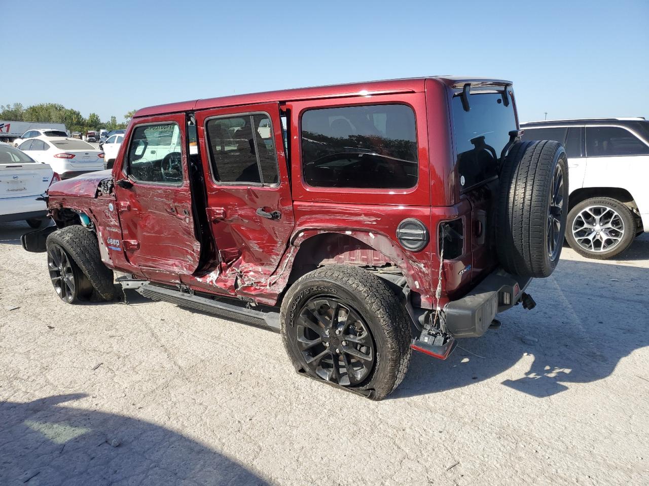 2021 Jeep Wrangler Unlimited Sahara 4Xe VIN: 1C4JJXP60MW770299 Lot: 74301264