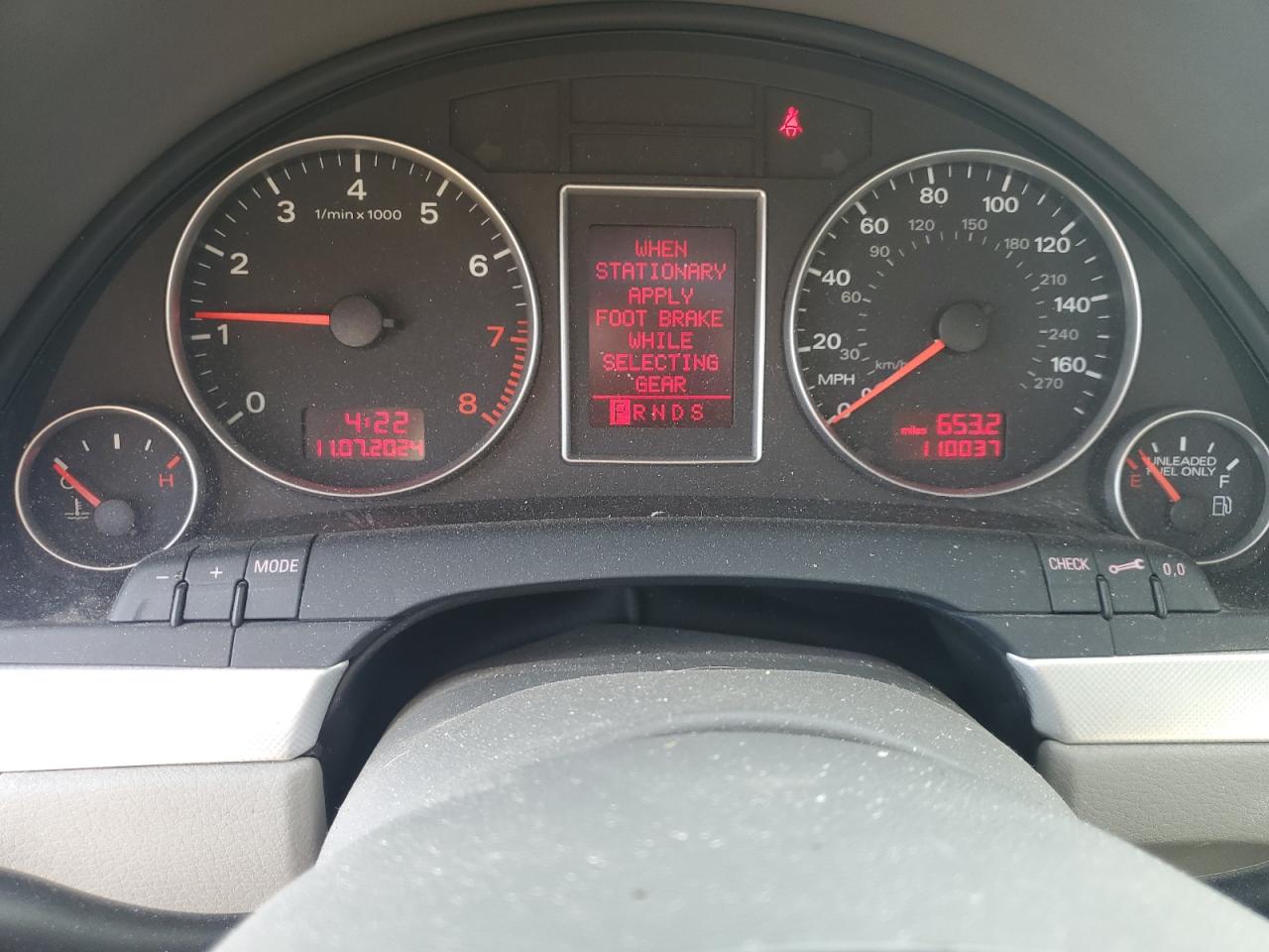 2007 Audi A4 2.0T Quattro VIN: WAUDF78EX7A052567 Lot: 73373924