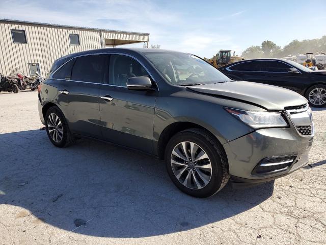  ACURA MDX 2016 Темно-бирюзовый