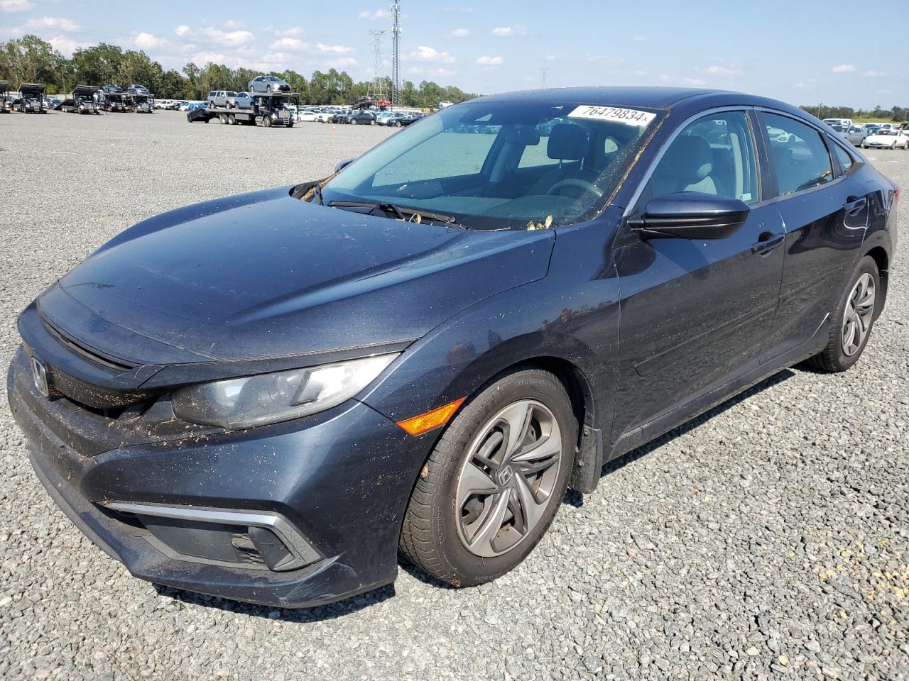 2019 Honda Civic Lx VIN: 19XFC2F69KE033890 Lot: 76479834