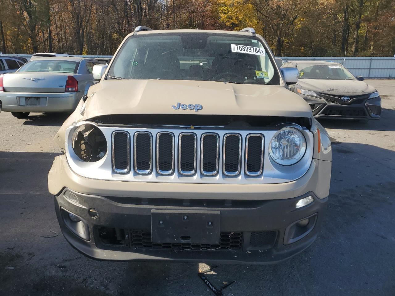 2016 Jeep Renegade Limited VIN: ZACCJBDT3GPC72511 Lot: 76809784