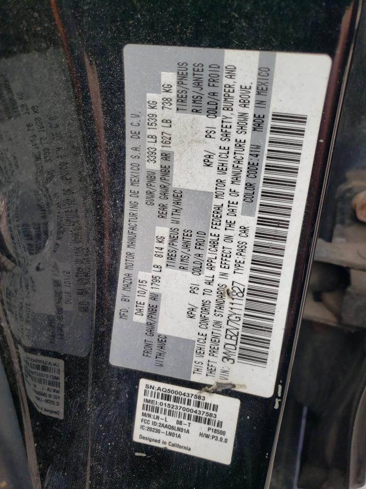 3MYDLBZV7GY111827 2016 Toyota Scion Ia