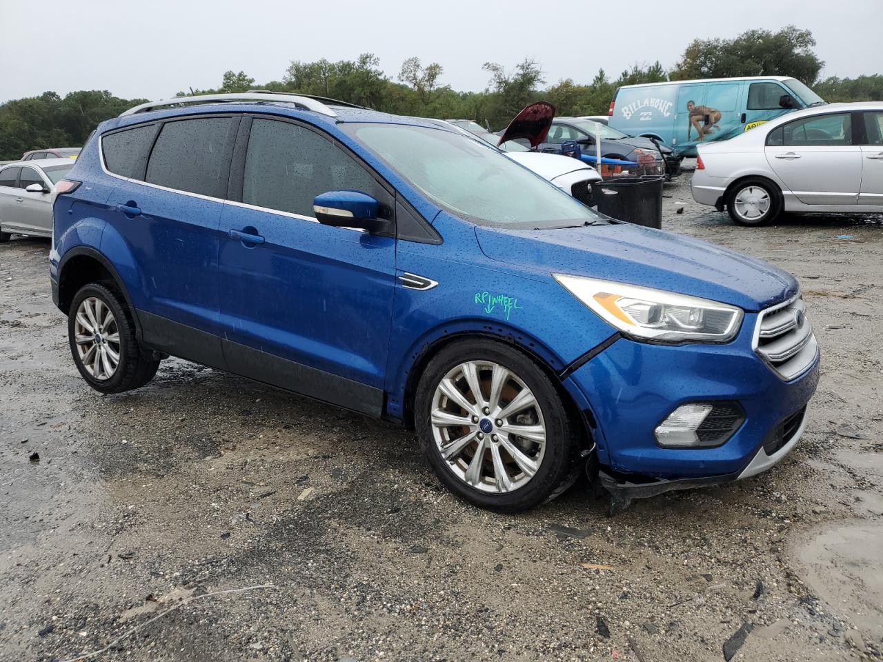 2018 Ford Escape Titanium VIN: 1FMCU0J90JUA69484 Lot: 74753124