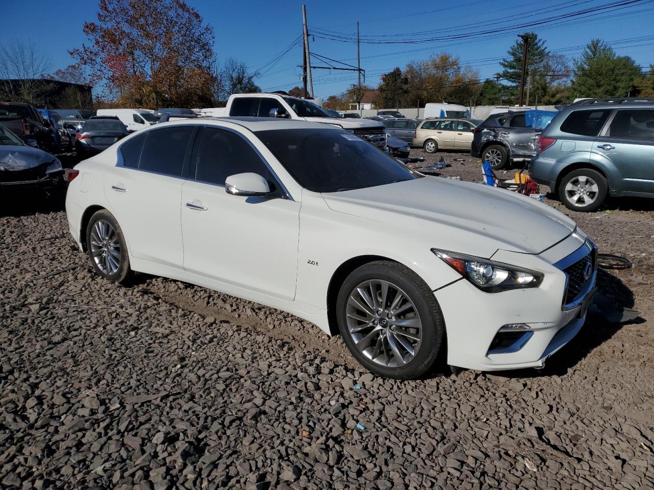 2018 Infiniti Q50 Pure VIN: JN1CV7ARXJM280057 Lot: 77619614