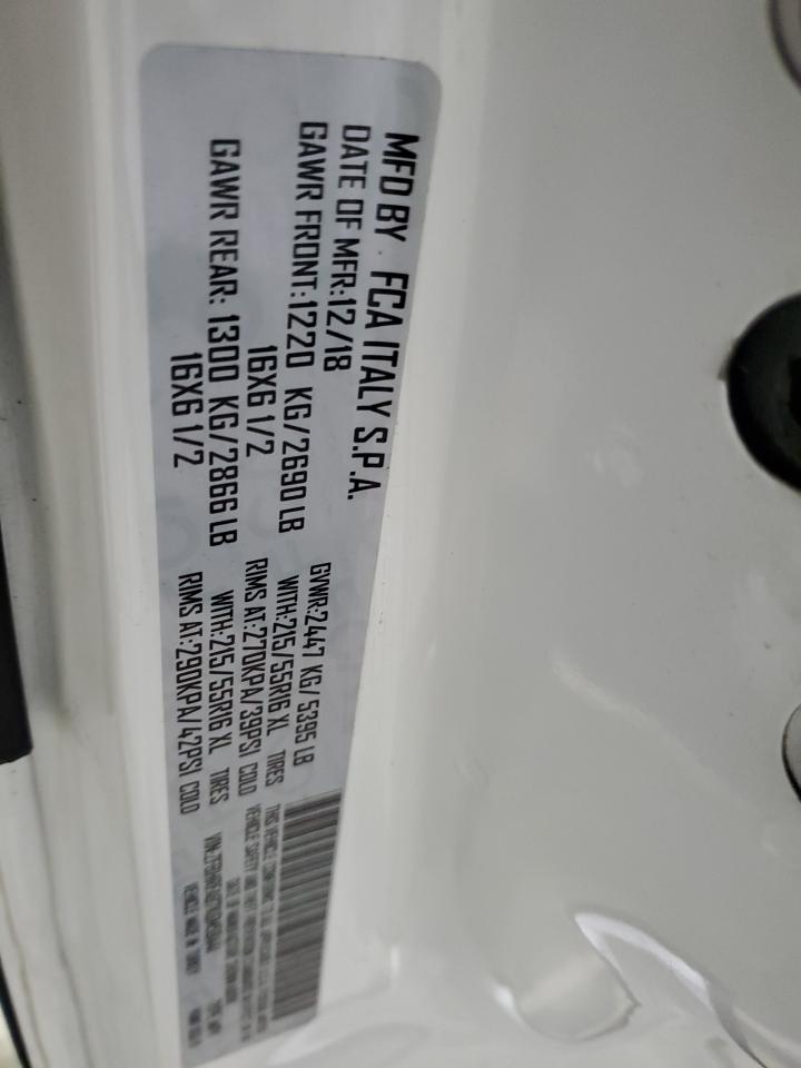 2019 Ram Promaster City VIN: ZFBHRFAB7K6M58441 Lot: 75654794