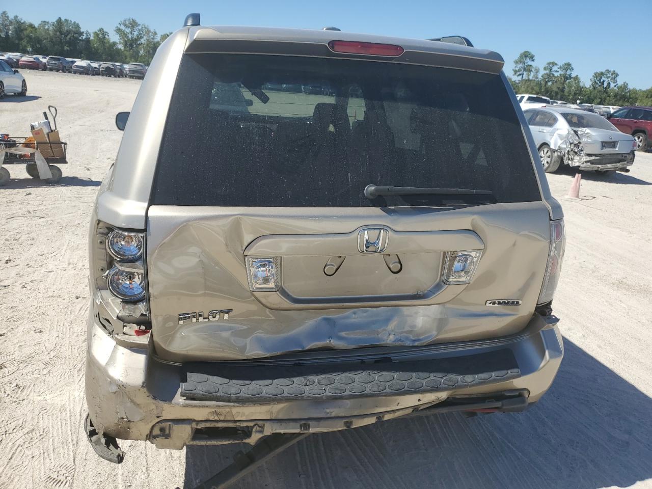 2007 Honda Pilot Exl VIN: 2HKYF18547H539371 Lot: 71599305