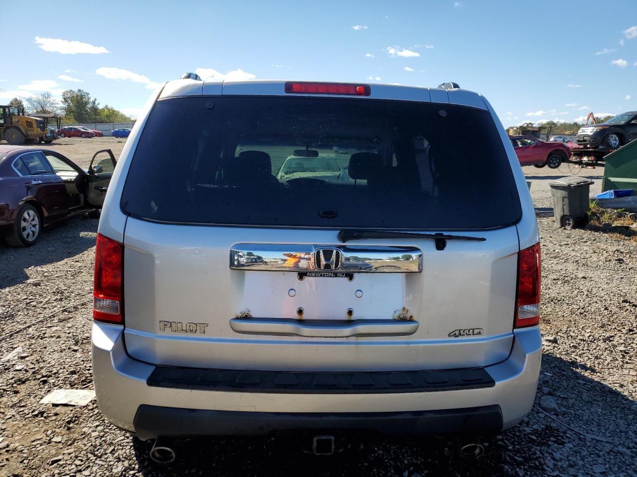 2009 Honda Pilot Ex VIN: 5FNYF48469B034393 Lot: 75320394