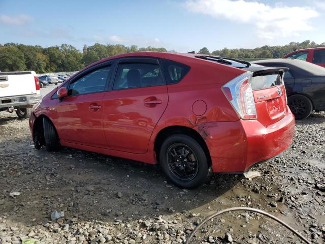  TOYOTA PRIUS 2012 Red