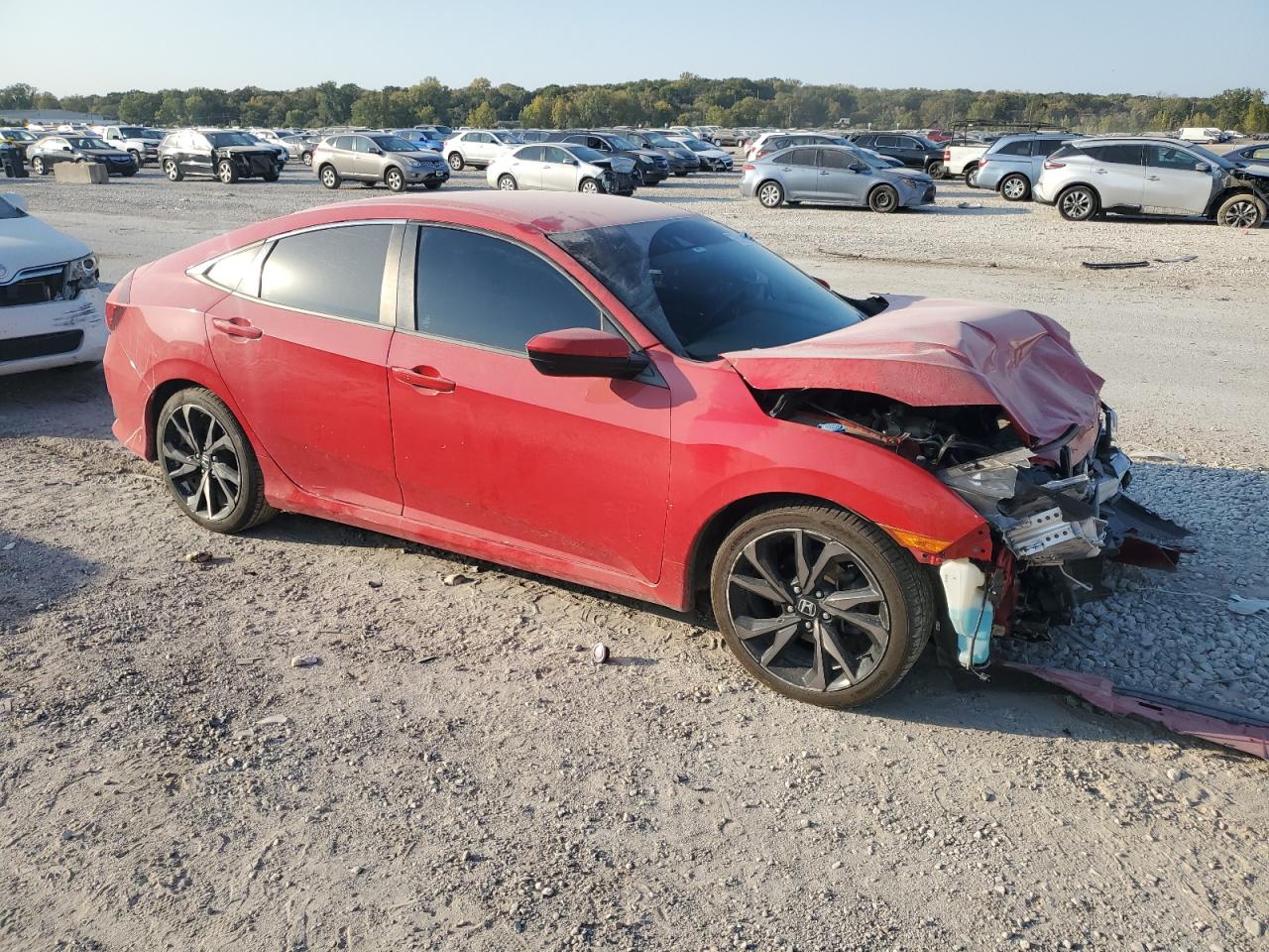 2019 Honda Civic Sport VIN: 2HGFC2F88KH598526 Lot: 75184394