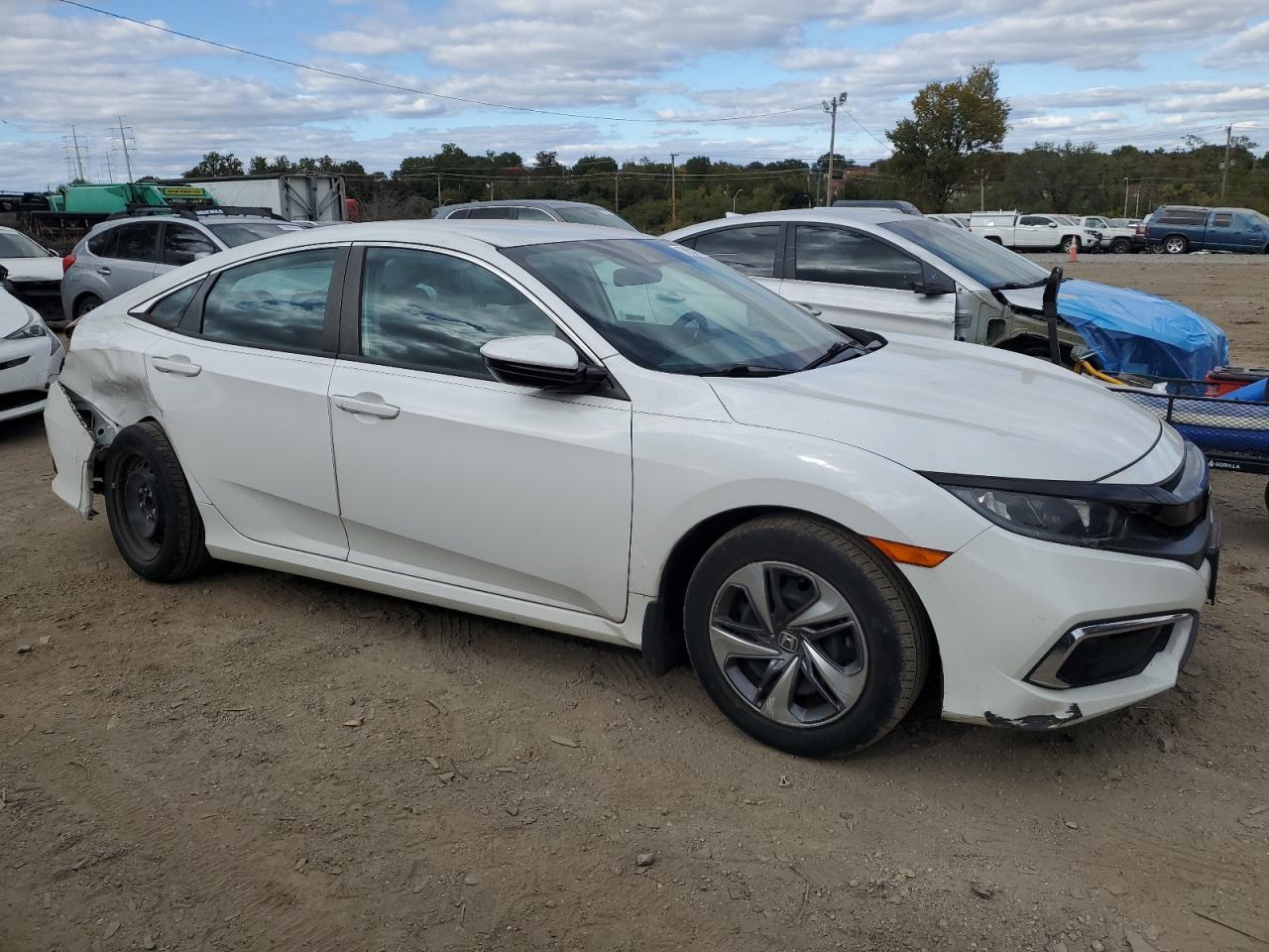 2019 Honda Civic Lx VIN: 2HGFC2F6XKH557748 Lot: 76154994