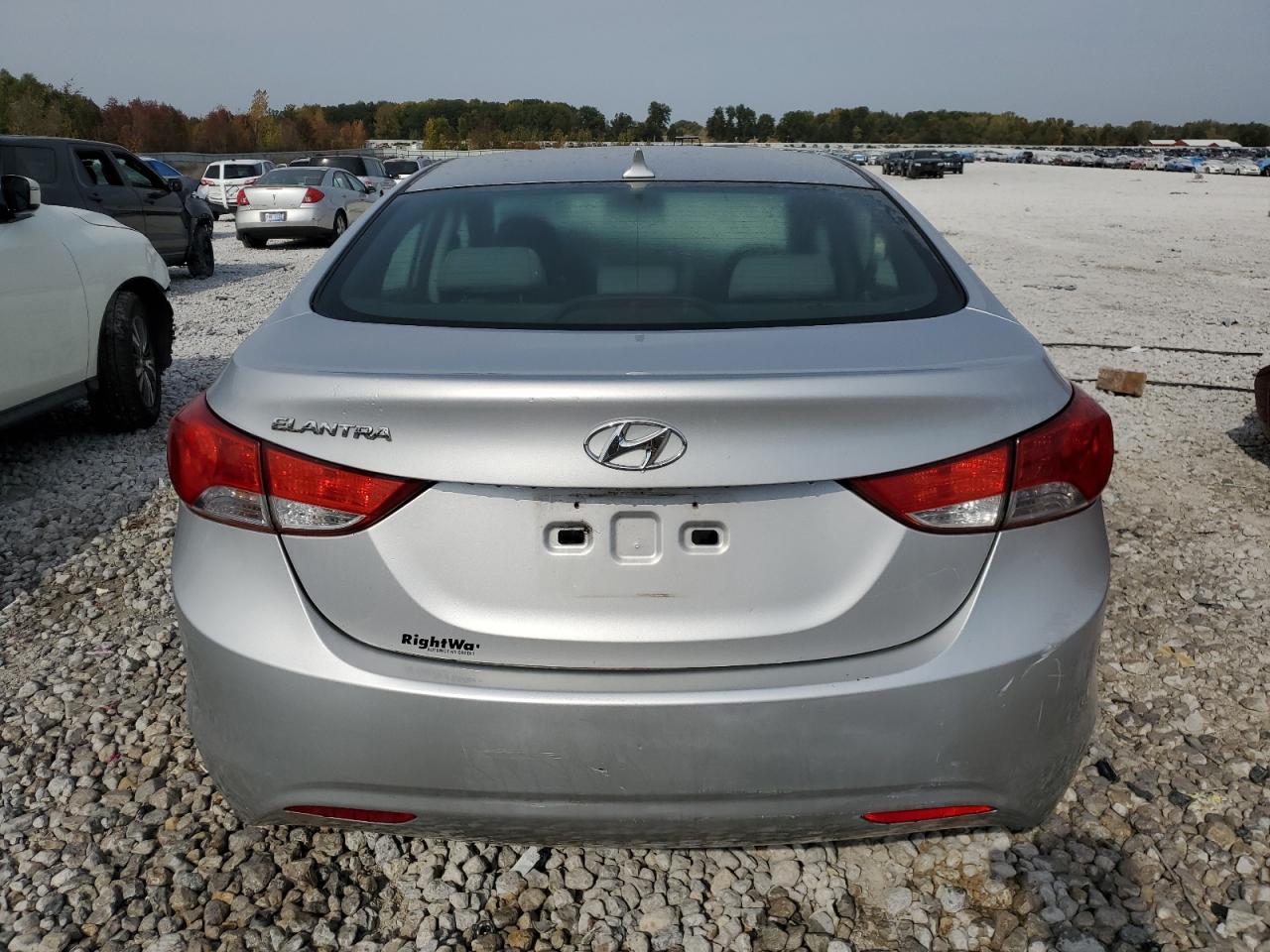 2012 Hyundai Elantra Gls VIN: KMHDH4AE9CU373221 Lot: 75727814