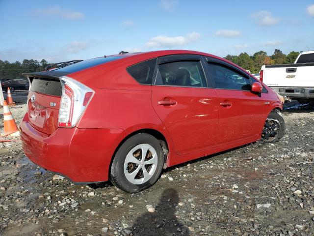  TOYOTA PRIUS 2012 Red