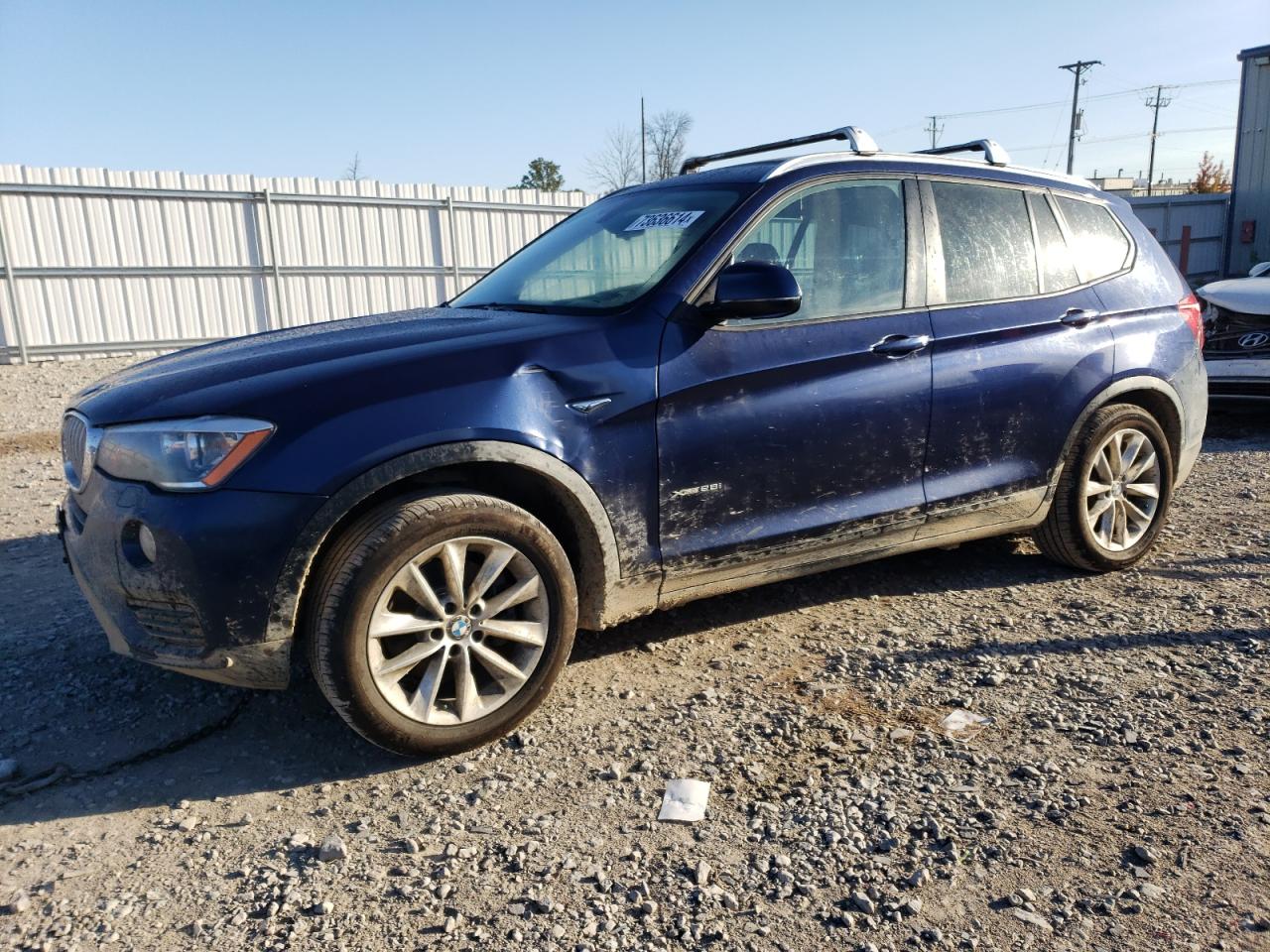 VIN 5UXWX9C59F0D50495 2015 BMW X3 no.1