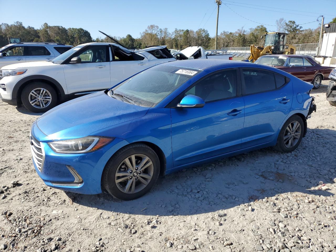 5NPD84LF9HH053974 2017 HYUNDAI ELANTRA - Image 1