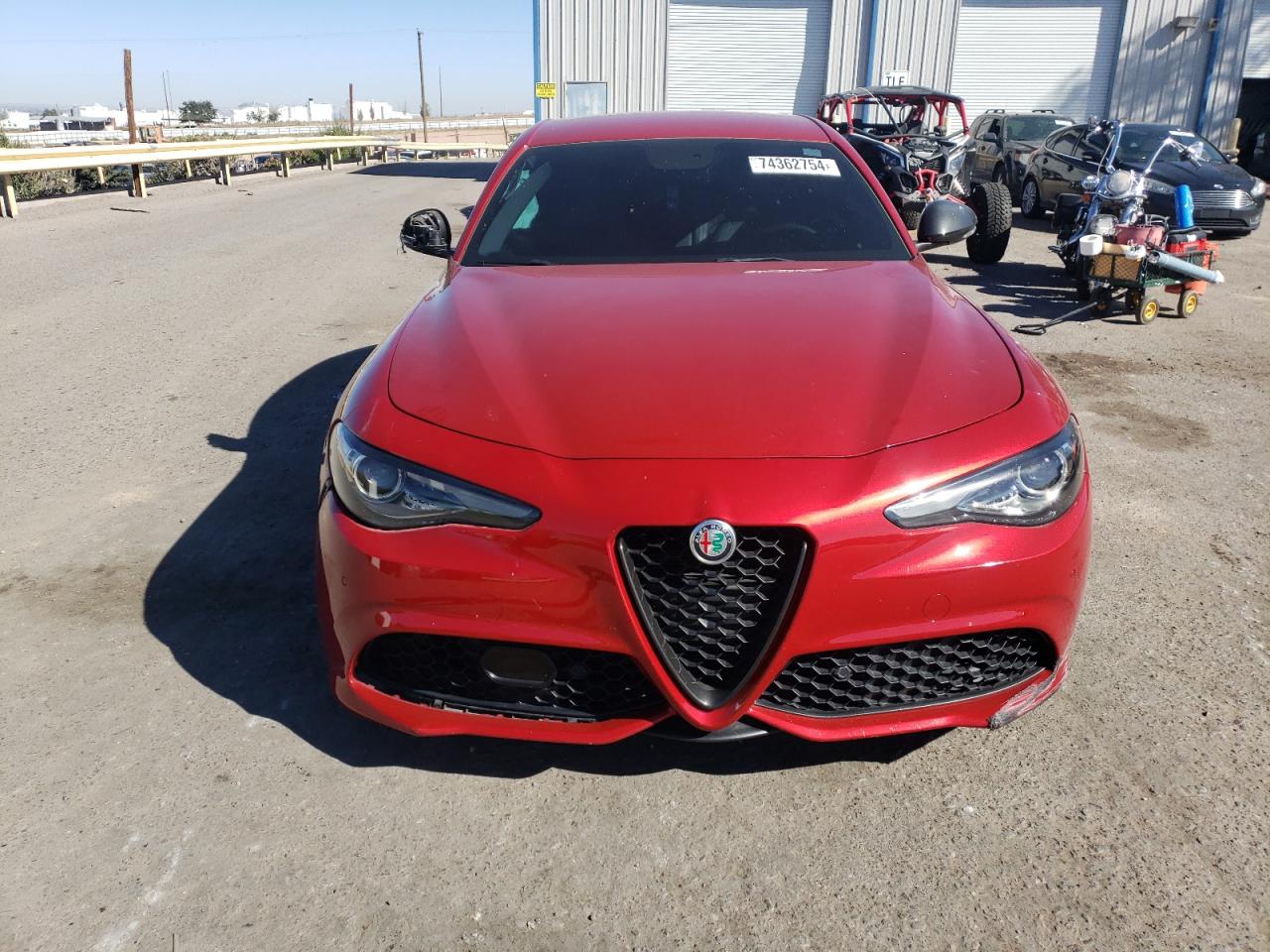 VIN ZARFAMBN0K7606082 2019 ALFA ROMEO GIULIA no.5