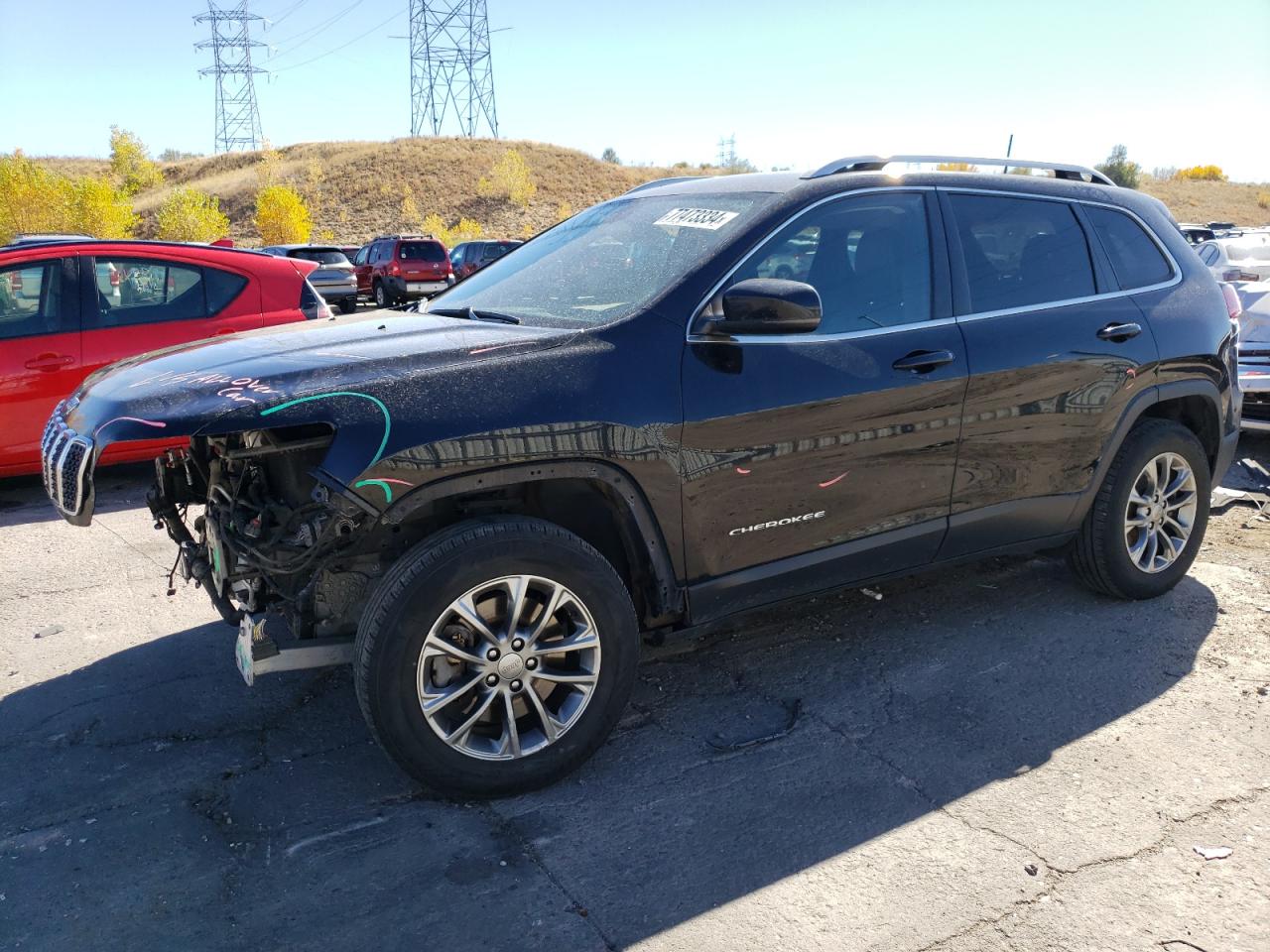 2020 Jeep Cherokee Latitude Plus VIN: 1C4PJMLB2LD548966 Lot: 77473334