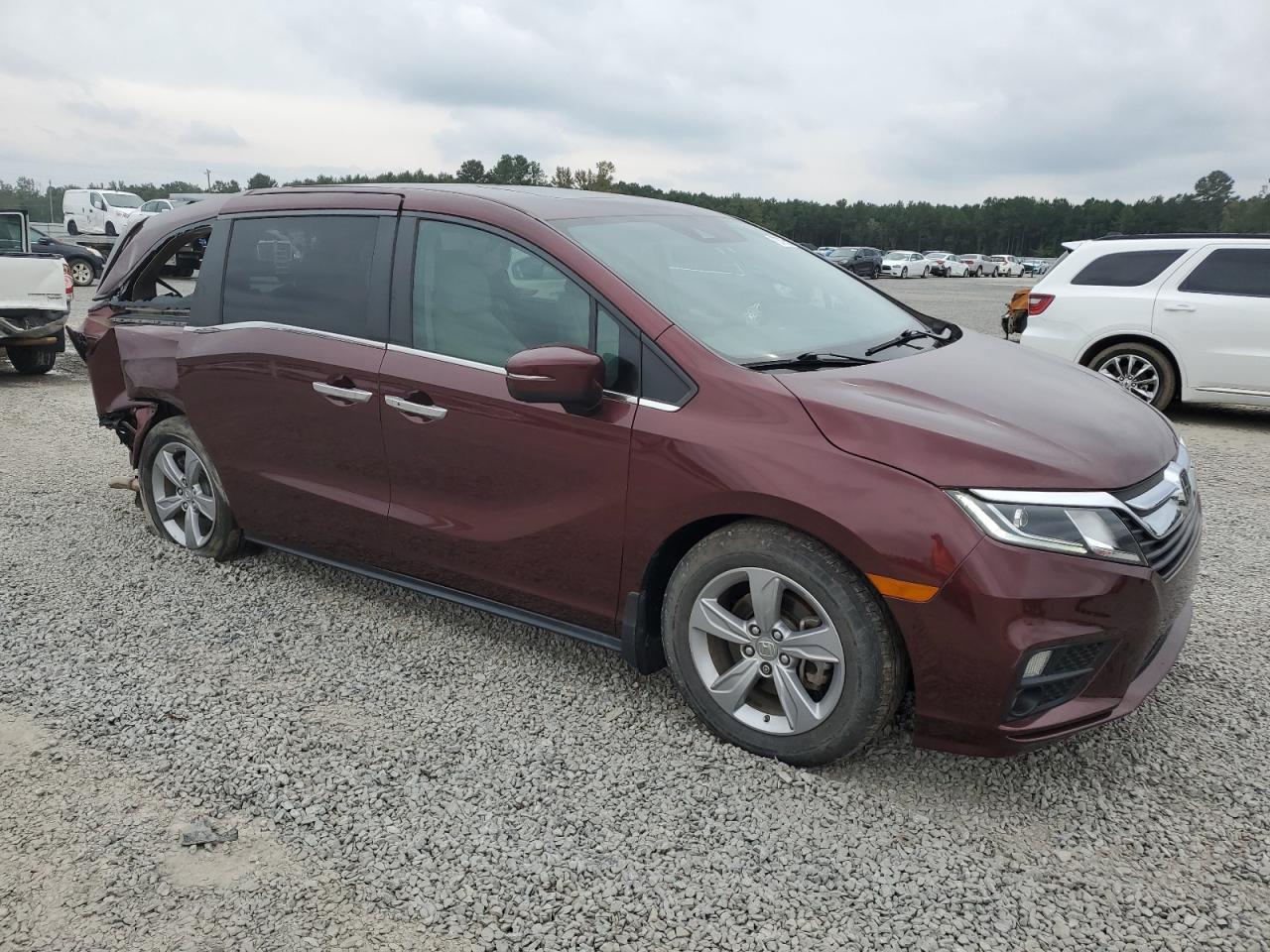 2018 Honda Odyssey Exl VIN: 5FNRL6H79JB088651 Lot: 74706204