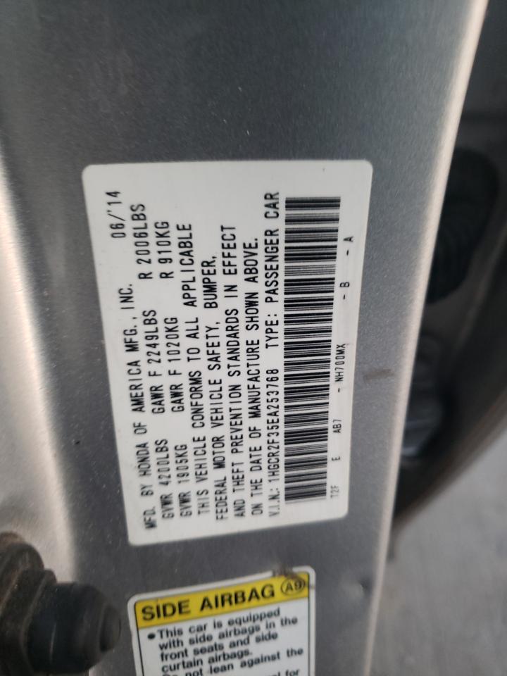 1HGCR2F35EA253768 2014 Honda Accord Lx