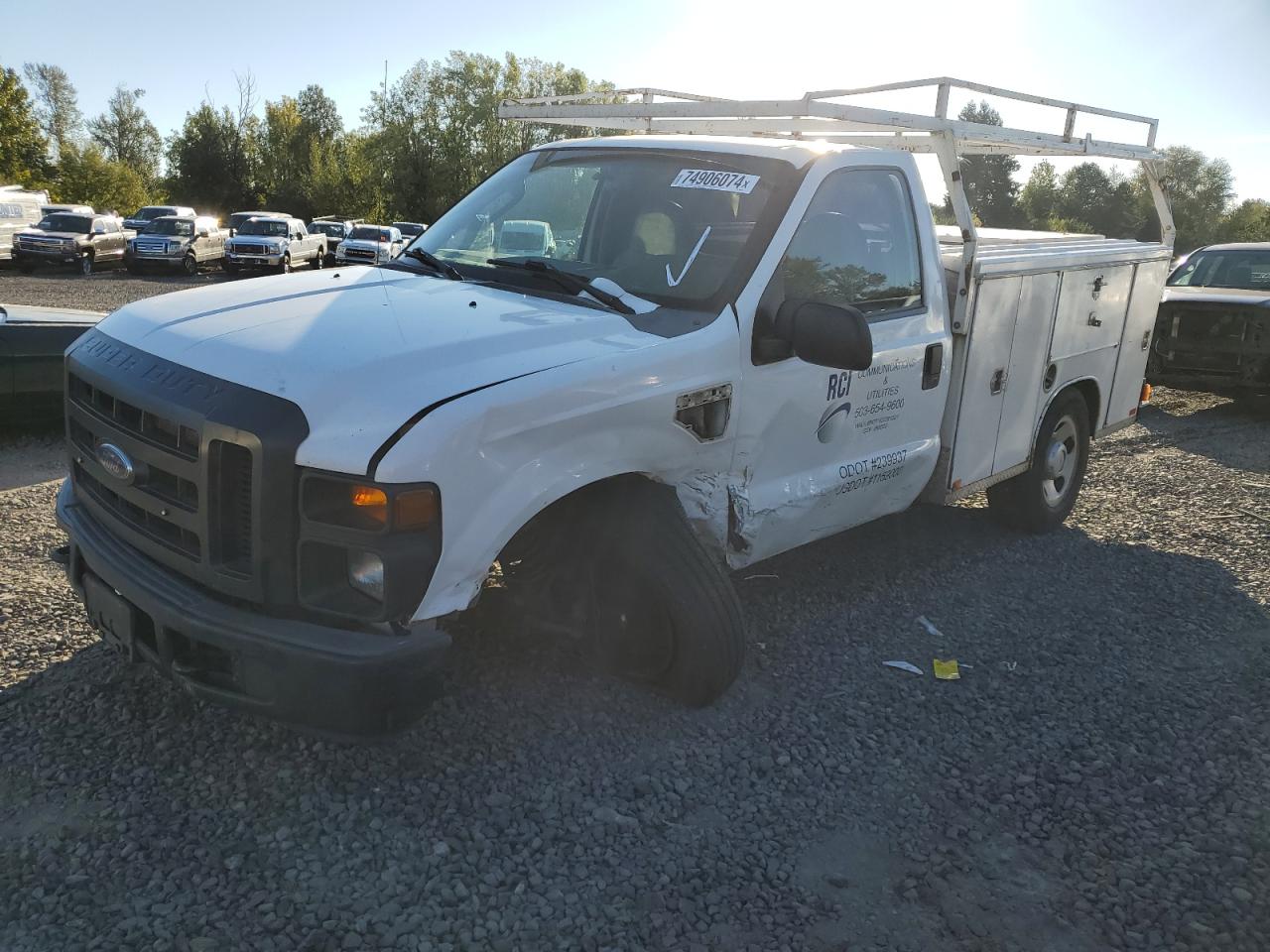 2008 Ford F350 Srw Super Duty на продаже в Portland, OR - Side