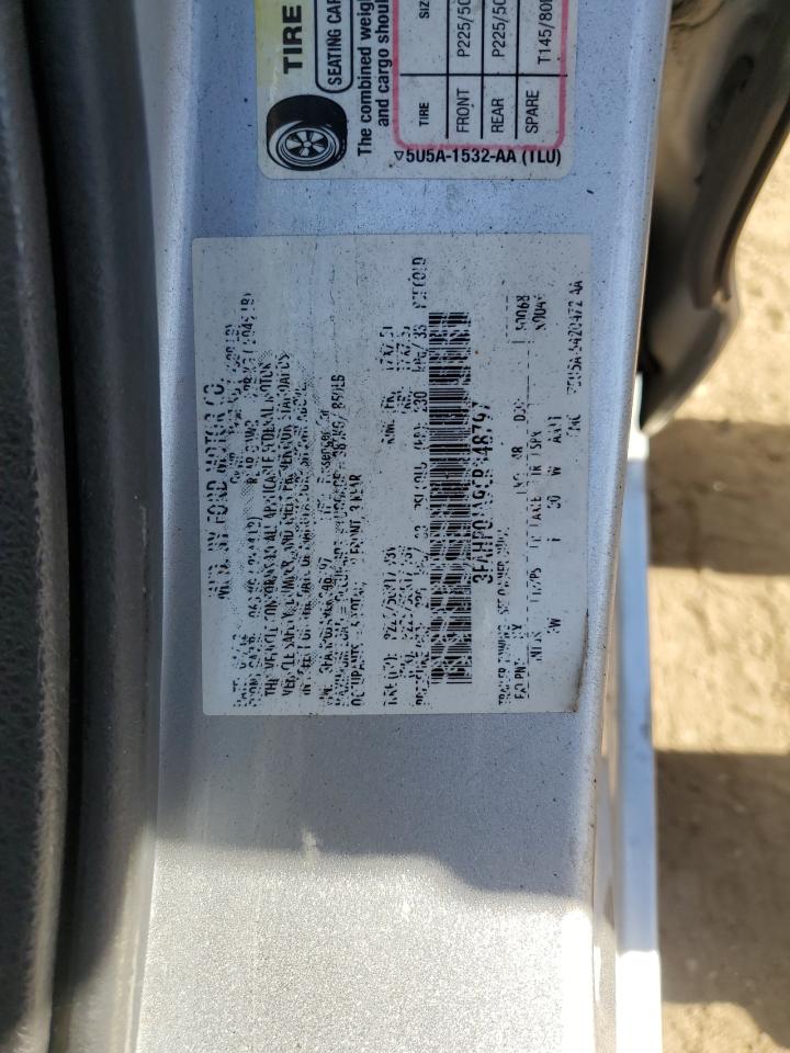 2012 Ford Fusion Sel VIN: 3FAHP0JA9CR348797 Lot: 77439594