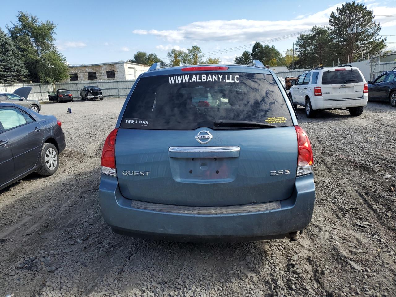 2008 Nissan Quest S VIN: 5N1BV28U98N118796 Lot: 75071164