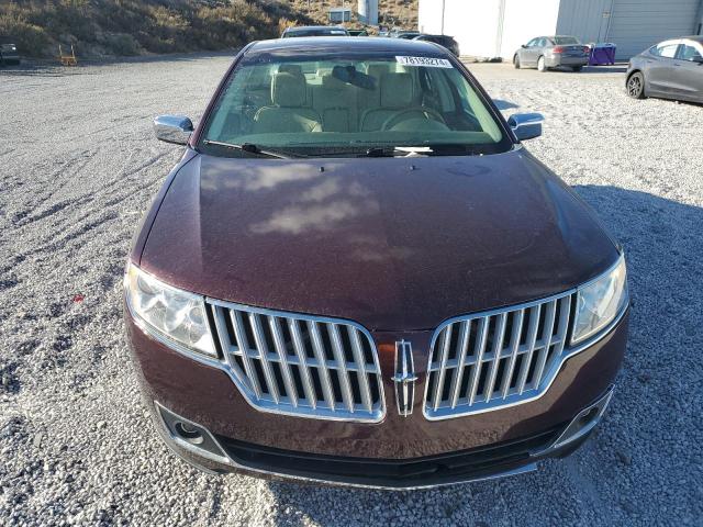  LINCOLN MKZ 2012 Бордовый
