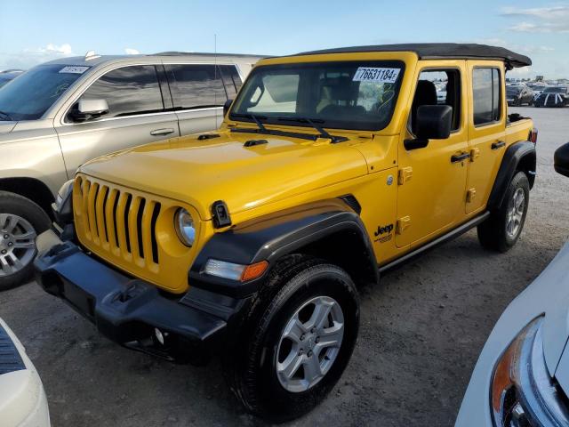  JEEP WRANGLER 2021 Жовтий