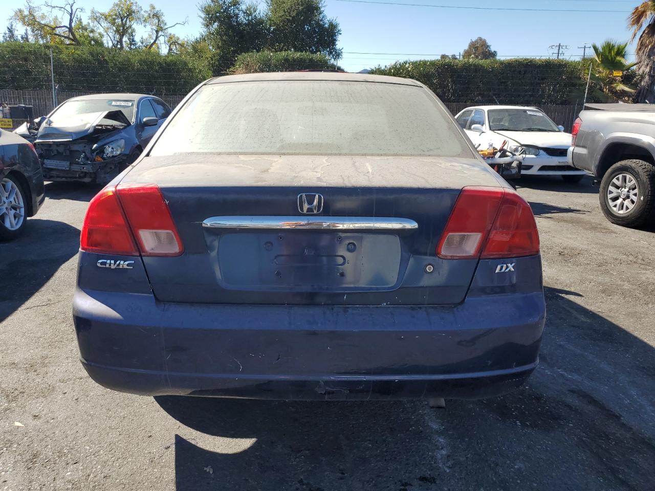 2002 Honda Civic Ex VIN: 2HGES26702H568295 Lot: 77446324