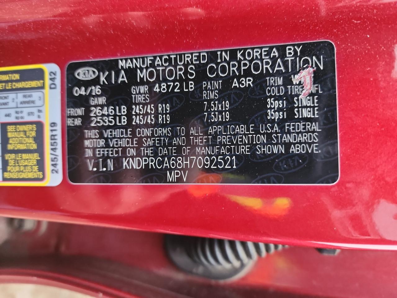 2017 Kia Sportage - Image 13