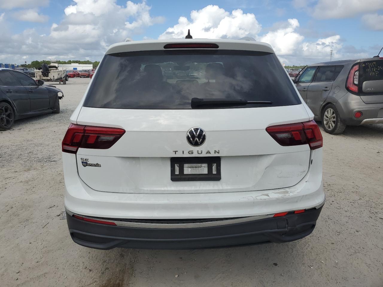 2022 Volkswagen Tiguan Se VIN: 3VV3B7AX7NM149653 Lot: 72722324