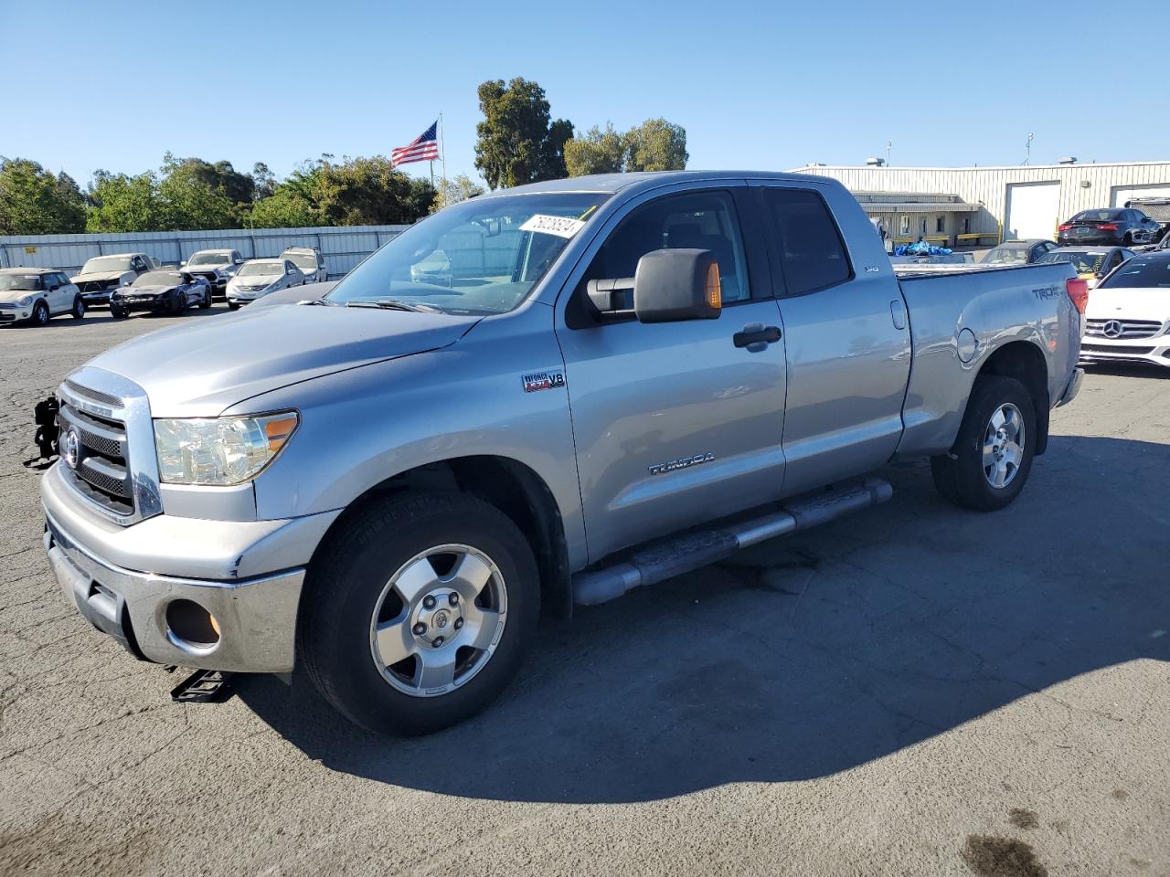 2010 Toyota Tundra Double Cab Sr5 VIN: 5TFRY5F19AX080436 Lot: 75028524