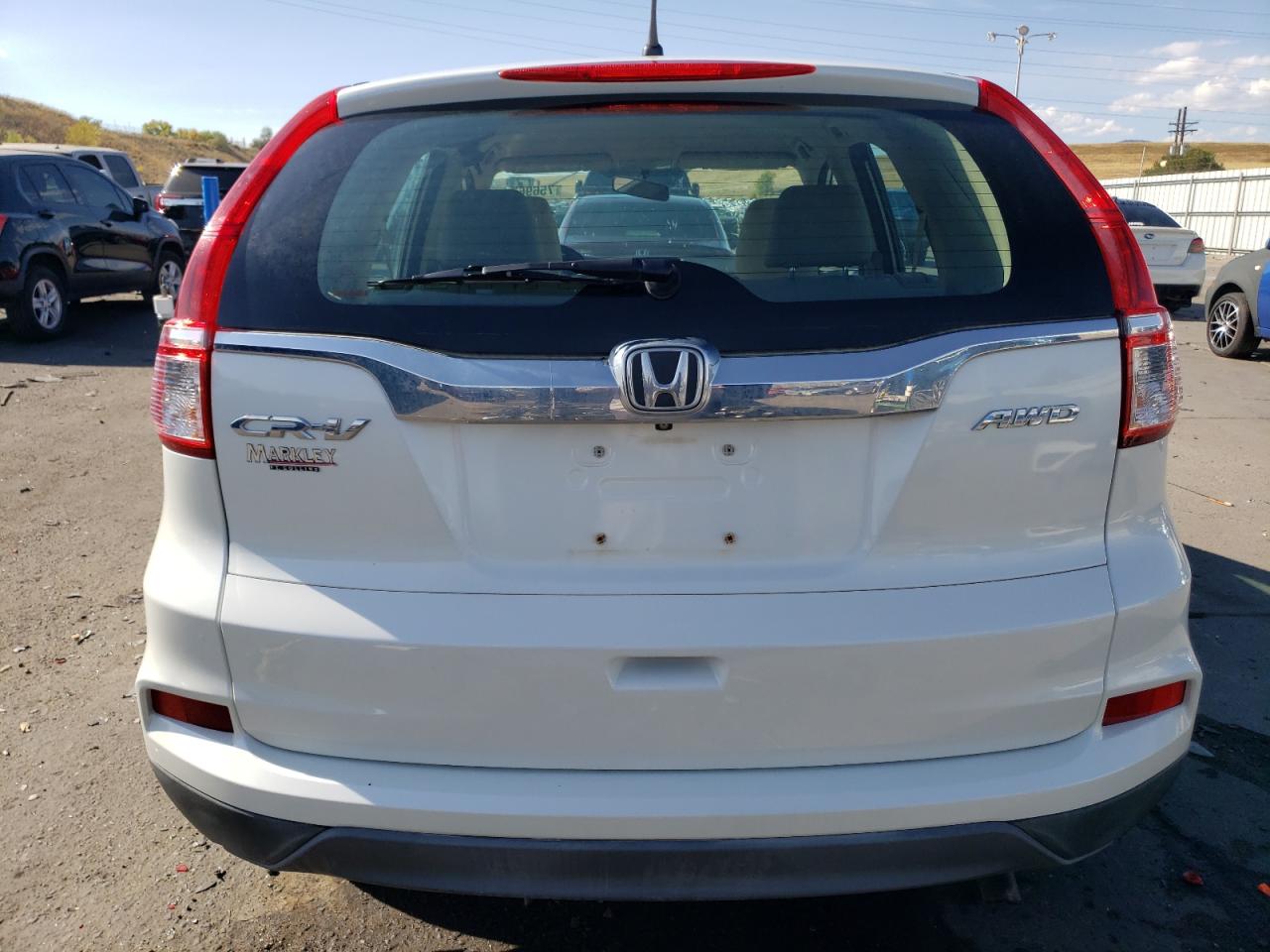 5J6RM4H37FL091772 2015 Honda Cr-V Lx