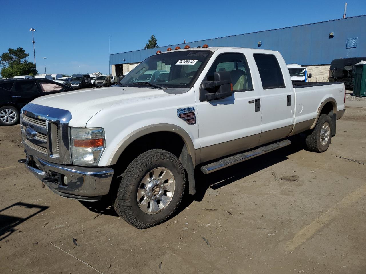 2008 Ford F350 Srw Super Duty VIN: 1FTWW31RX8EA22321 Lot: 74949994