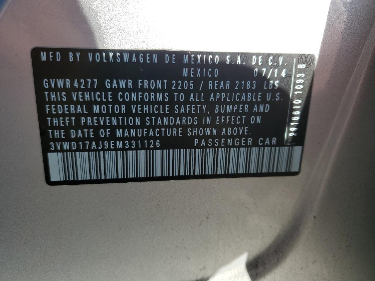 2014 Volkswagen Jetta - Image 12