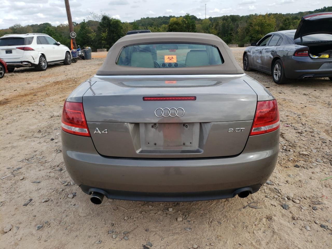 2007 Audi A4 2.0T Cabriolet VIN: WAUAF48H27K026695 Lot: 74398054