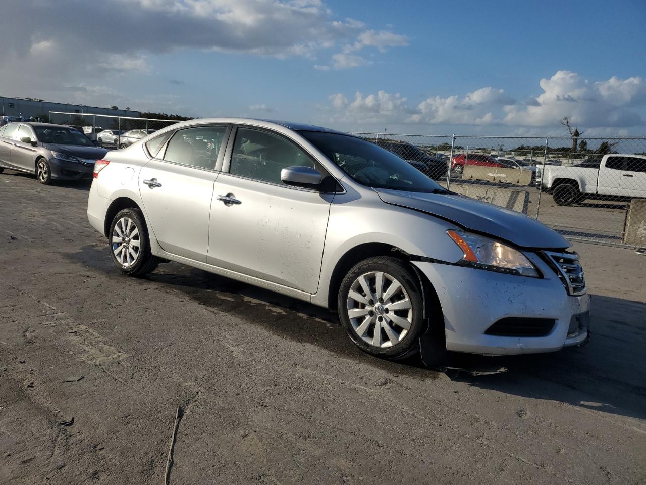 VIN 3N1AB7AP5FY266554 2015 NISSAN SENTRA no.4