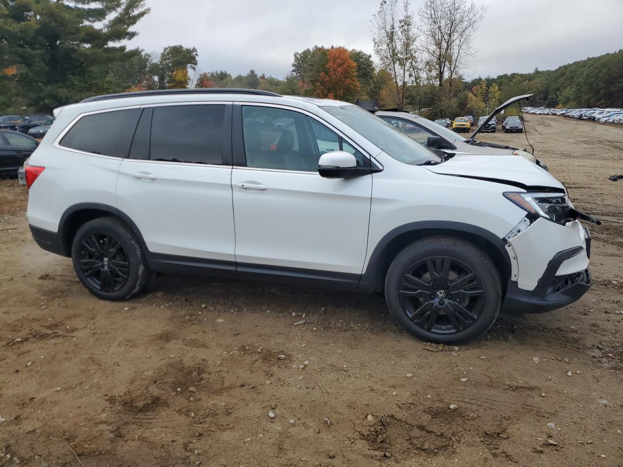 2021 Honda Pilot Se VIN: 5FNYF6H22MB093055 Lot: 75502194