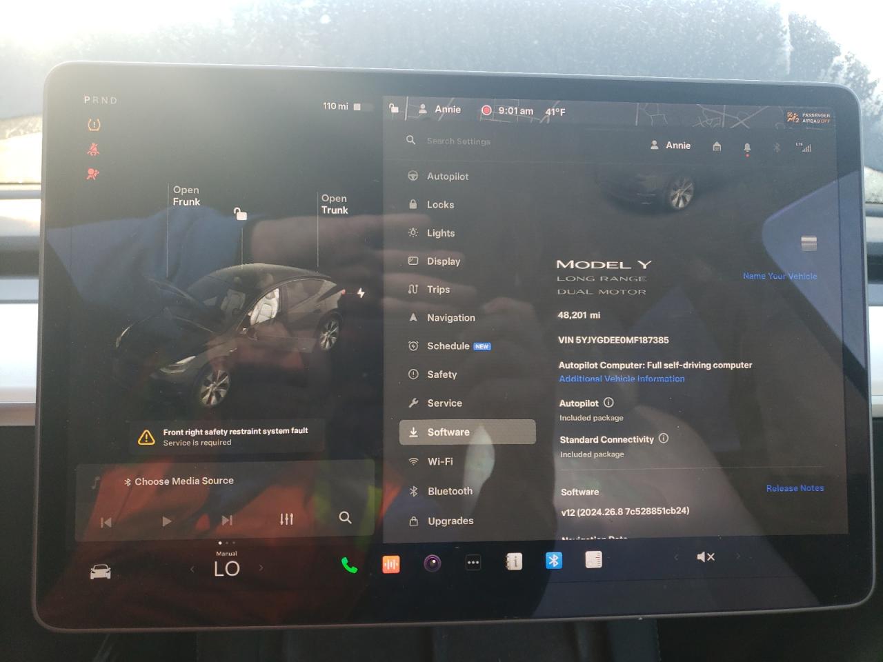 5YJYGDEE0MF187385 2021 Tesla Model Y