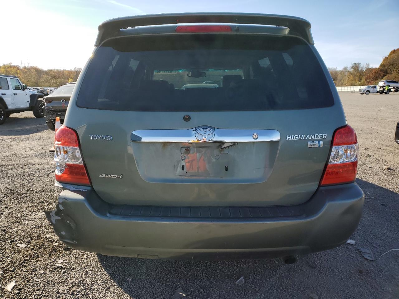 2007 Toyota Highlander Hybrid VIN: JTEEW21A670046865 Lot: 78332194