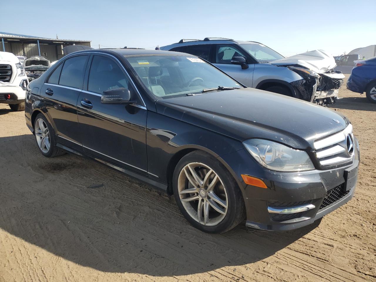 VIN WDDGF8AB7DG125656 2013 MERCEDES-BENZ C-CLASS no.4