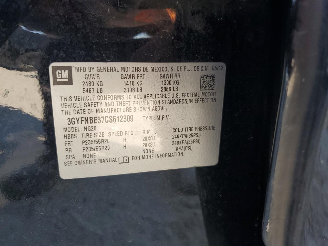 2012 Cadillac SRX - Image 13