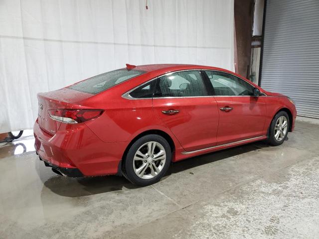  HYUNDAI SONATA 2019 Червоний
