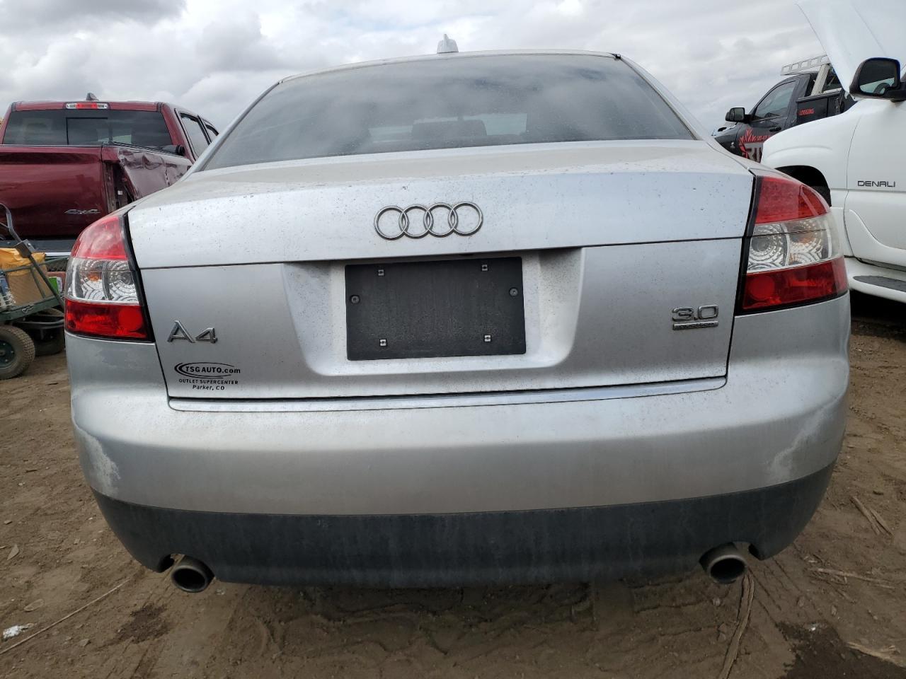 2004 Audi A4 3.0 Quattro VIN: WAULT68E04A068464 Lot: 78646214