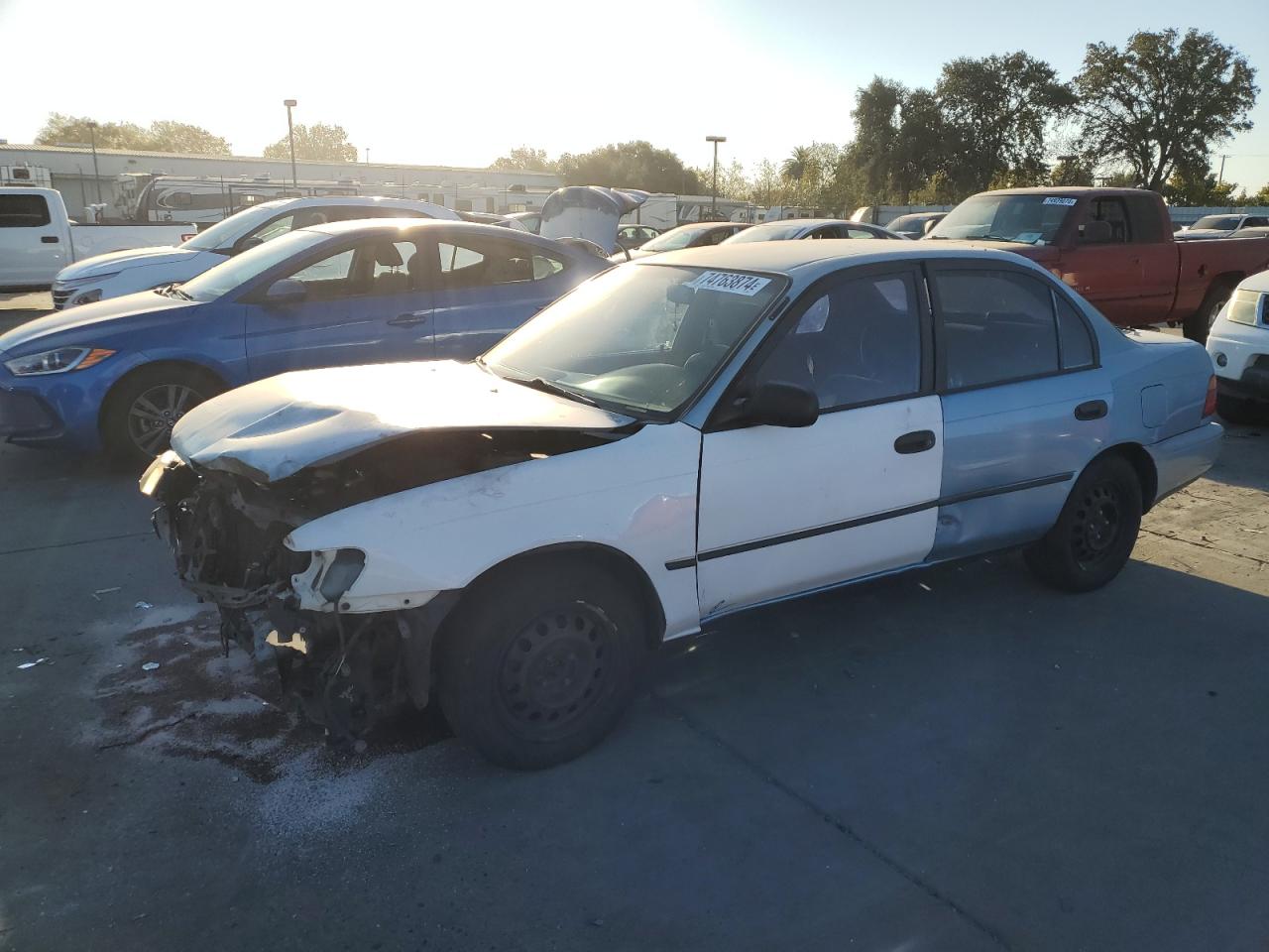 1993 Toyota Corolla Le VIN: 1NXAE09E3PZ058459 Lot: 74763874